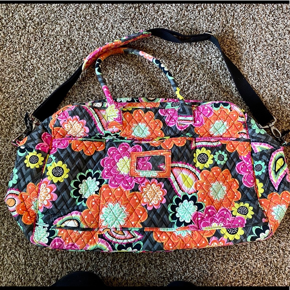 Vera Bradley large travel duffel